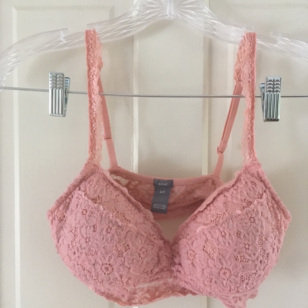 Aerie rose bralette